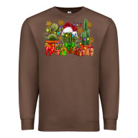 Chestnut christmas cactus Premium Sweatshirt - CowGirlArtShop