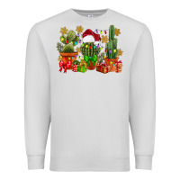 Dove Grey christmas cactus Premium Sweatshirt - CowGirlArtShop