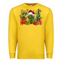 Lemon christmas cactus Premium Sweatshirt - CowGirlArtShop