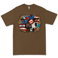 Cacao 4th of july cow Premium Tee - Jasminsmagicworld