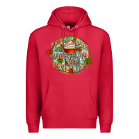 Cardinal pumpkin spice and livin my best life Premium Hoodie - CowGirlArtShop