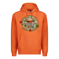 Carrot pumpkin spice and livin my best life Premium Hoodie - CowGirlArtShop
