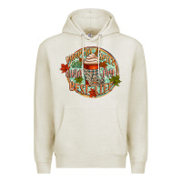 Oatmeal Heather pumpkin spice and livin my best life Premium Hoodie - CowGirlArtShop