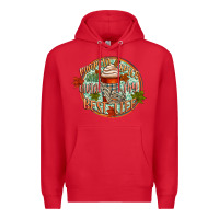 Red pumpkin spice and livin my best life Premium Hoodie - CowGirlArtShop