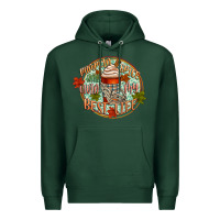 Sports Green pumpkin spice and livin my best life Premium Hoodie - CowGirlArtShop