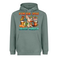 Sage pumpkin spice and jesus christ Heavyweight Hoodie - CowGirlArtShop