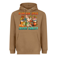 Toasted Coconut pumpkin spice and jesus christ Heavyweight Hoodie - CowGirlArtShop