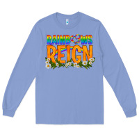 Colony Blue LGBTQ+ Rainbows Reign Long Sleeve Tee - BundleAndBundleShop
