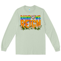 Matcha LGBTQ+ Rainbows Reign Long Sleeve Tee - BundleAndBundleShop