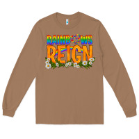 Toasted Coconut LGBTQ+ Rainbows Reign Long Sleeve Tee - BundleAndBundleShop