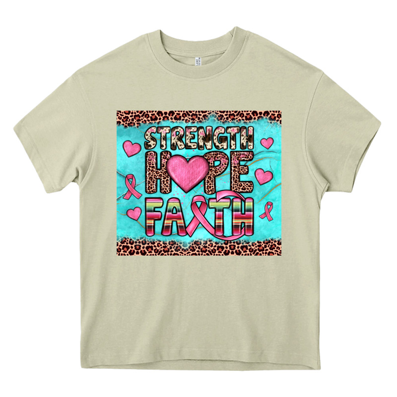 Strength Hope Faith Heavy Core Tee by JahusDesignShop | Teevron