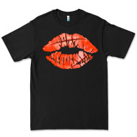 Black basketball lips Premium Tee - AdoDesignShop