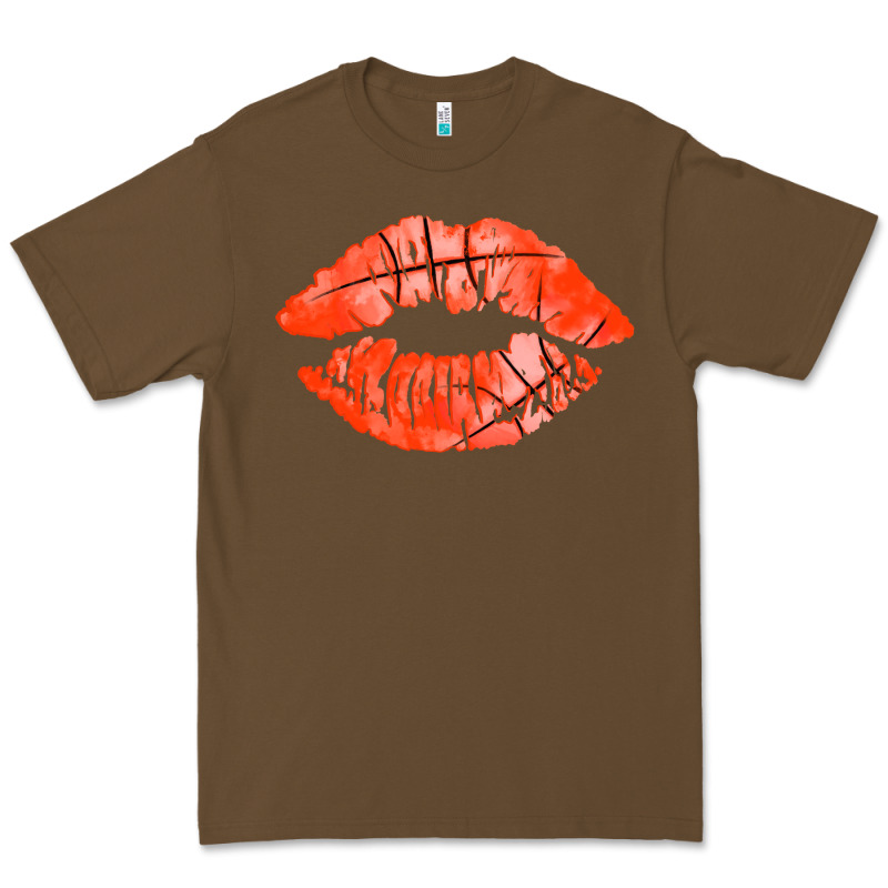 Basketball Lips Premium Tee by AdoDesignShop | Teevron