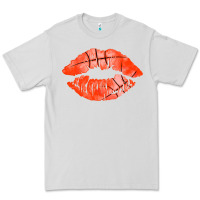 Dove Grey basketball lips Premium Tee - AdoDesignShop
