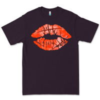 Plum basketball lips Premium Tee - AdoDesignShop