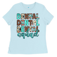 Baby Blue dental squad Ladies Tee - JahusDesignShop