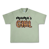 Oil Green mama s girl Urban Heavy Tee - MaliasSmallBusiness