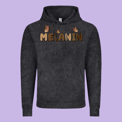 Melanin Vintage Hoodie Designed By Maliassmallbusiness