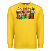 Lemon christmas movie coffee cups Premium Sweatshirt - CowGirlArtShop