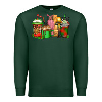 Sports Green christmas movie coffee cups Premium Sweatshirt - CowGirlArtShop