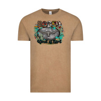 Vintage Coffee rodeo kind of girl Vintage Tee - MaliasSmallBusiness
