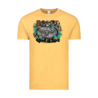 Vintage Mustard rodeo kind of girl Vintage Tee - MaliasSmallBusiness