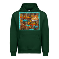 Forest Green autumn skies pumpkin pies tumbler Urban Hoodie - BundleAndBundleShop