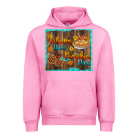 Fuchsia Pink autumn skies pumpkin pies tumbler Urban Hoodie - BundleAndBundleShop
