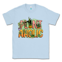 Dusty Blue plantaholic Classic Tee - NancyCooperArtShop