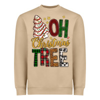 Oh Christmas Tree Bbs Heavyweight Sweatshirt | Teevron