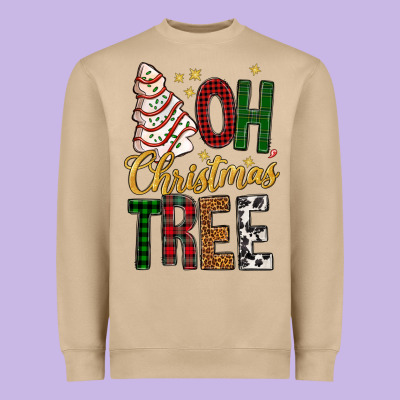 Oh Christmas Tree Bbs Heavyweight Sweatshirt Designed By Bundleandbundleshop