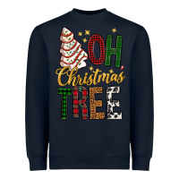 Navy oh christmas tree bbs Heavyweight Sweatshirt - BundleAndBundleShop