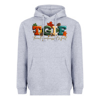 Heather Grey tgif thank goodness its fall Heavyweight Hoodie - CowGirlArtShop
