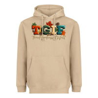 Mushroom tgif thank goodness its fall Heavyweight Hoodie - CowGirlArtShop