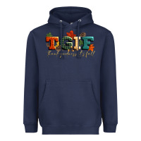 Navy tgif thank goodness its fall Heavyweight Hoodie - CowGirlArtShop