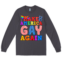 Smoke Make America Gay Again Long Sleeve Tee - BundleAndBundleShop