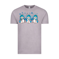 Vintage Zinc snowman winter Vintage Tee - JahusDesignShop