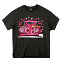 Asphalt breast cancer farm truck Heavy Core Tee - Artiststas