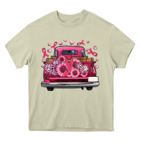 Mossy breast cancer farm truck Heavy Core Tee - Artiststas