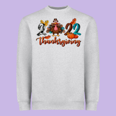 2022 Thanksgiving Bbs Heavyweight Sweatshirt Designed By Bundleandbundleshop