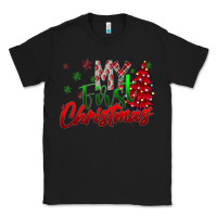 Black my first Christmas Classic Tee - CowhideDigitalArt