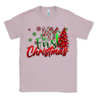 Lilac my first Christmas Classic Tee - CowhideDigitalArt
