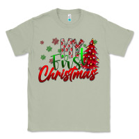 Matcha my first Christmas Classic Tee - CowhideDigitalArt