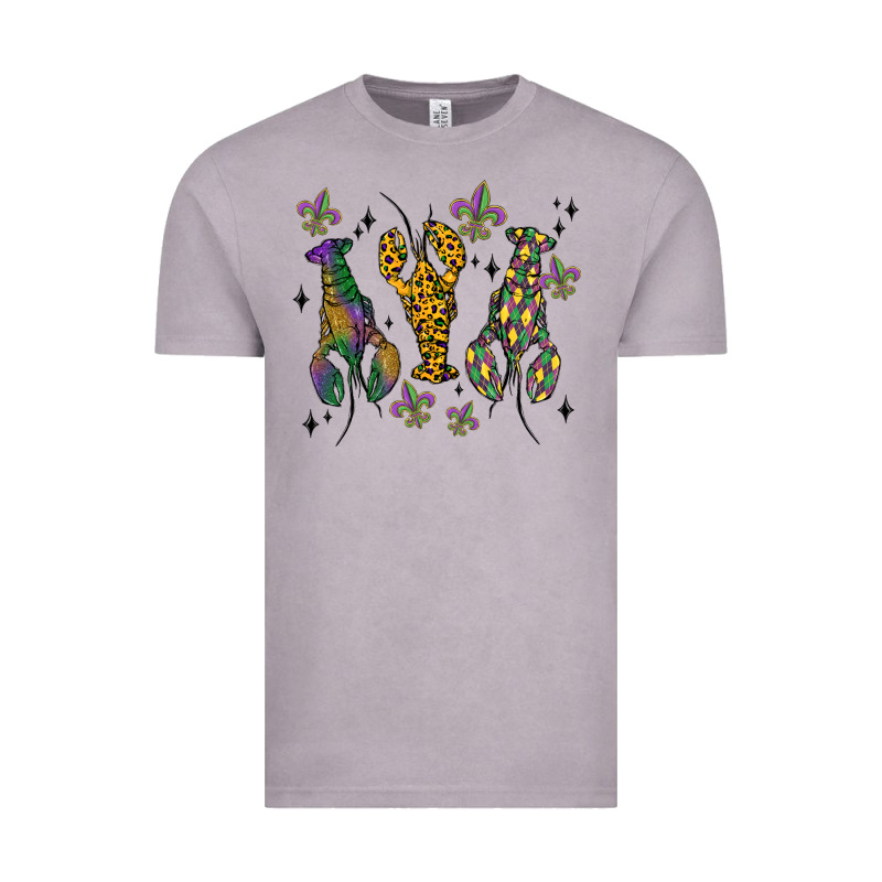 Mardi Gras Crawfish Vintage Tee by MaliasSmallBusiness | Teevron