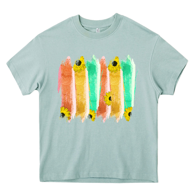 Western Color Farm Life Brush Strokes Heavy Core Tee by Bettercallsaul | Teevron