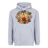 Heather Grey pumpkin season Heavyweight Hoodie - CowGirlArtShop