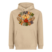 Mushroom pumpkin season Heavyweight Hoodie - CowGirlArtShop