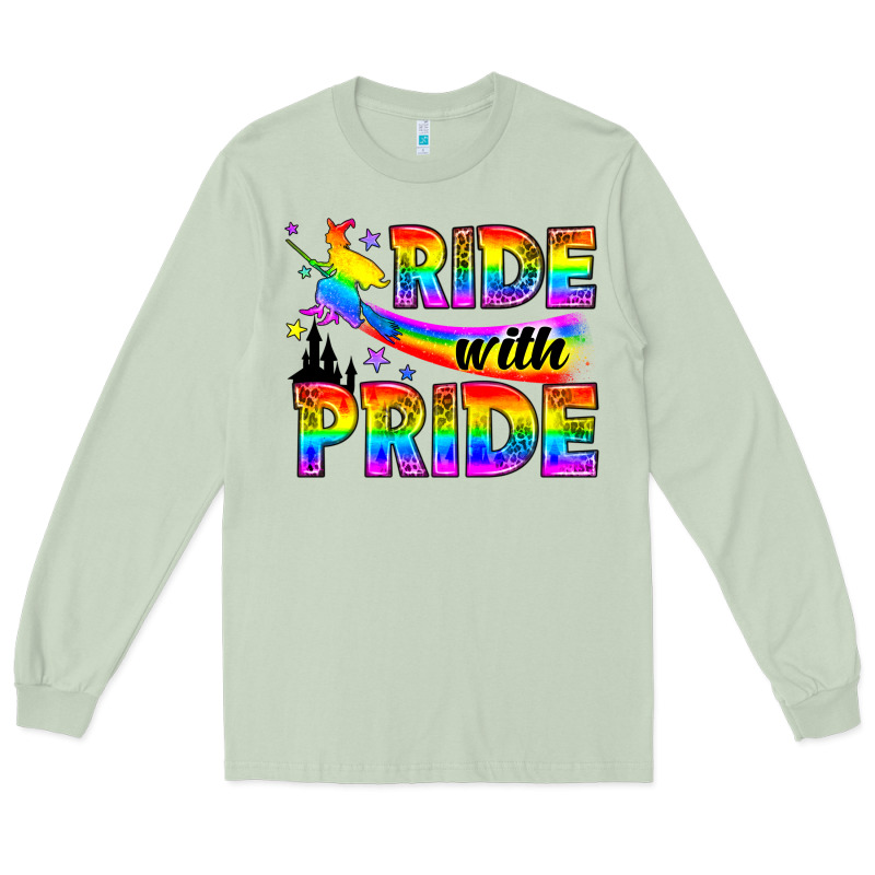Western Lgbtq+ Ride With Pride Long Sleeve Tee by BundleAndBundleShop | Teevron
