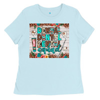 Baby Blue dental squad Ladies Tee - JahusDesignShop