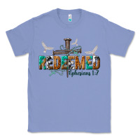 Colony Blue redeemed ephesians 1 7 Classic Tee - NancyCooperArtShop
